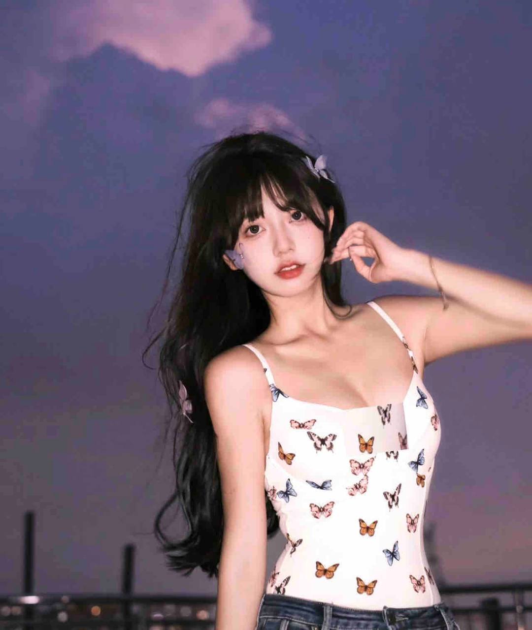 优雅独特气质模特Felicia