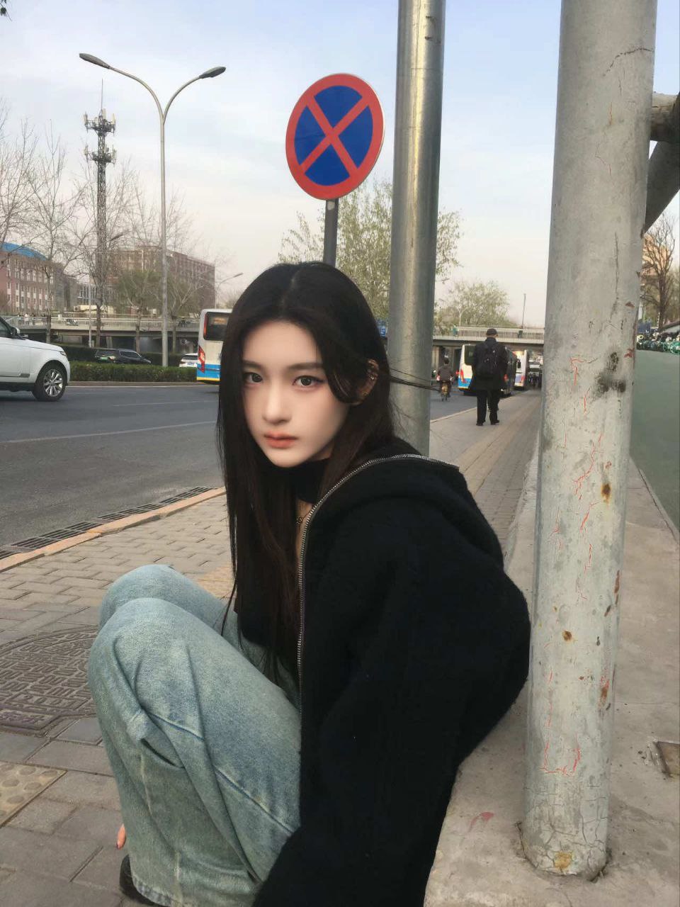 高级平面模特Evadne