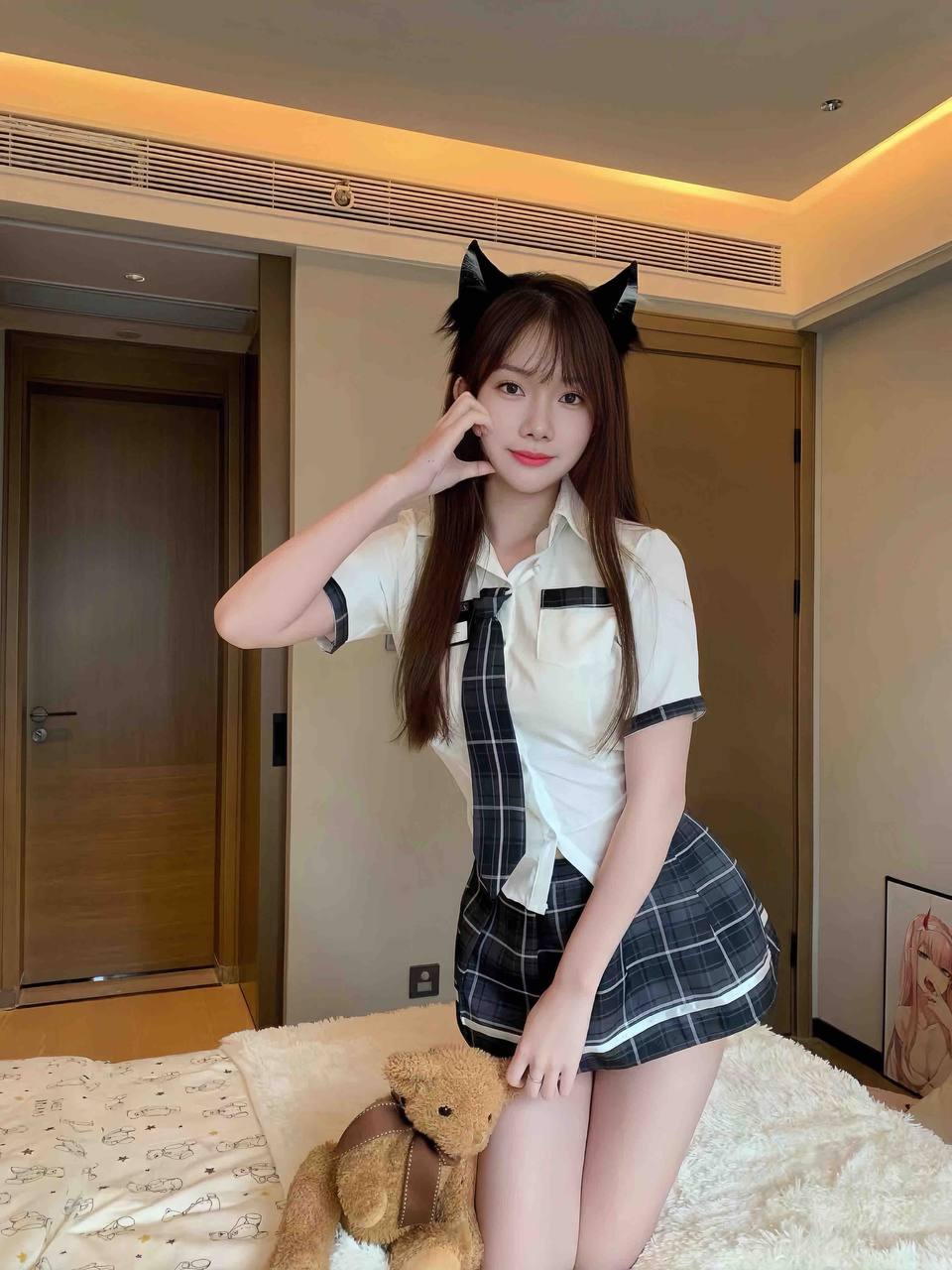 明艳动人模特媛洋