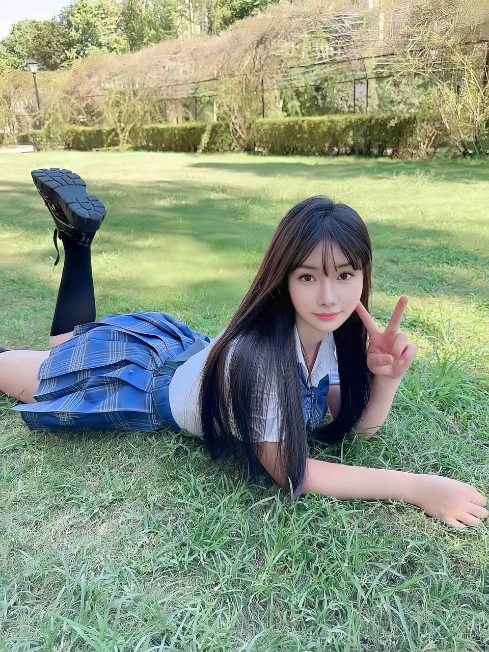 明艳动人模特媛洋