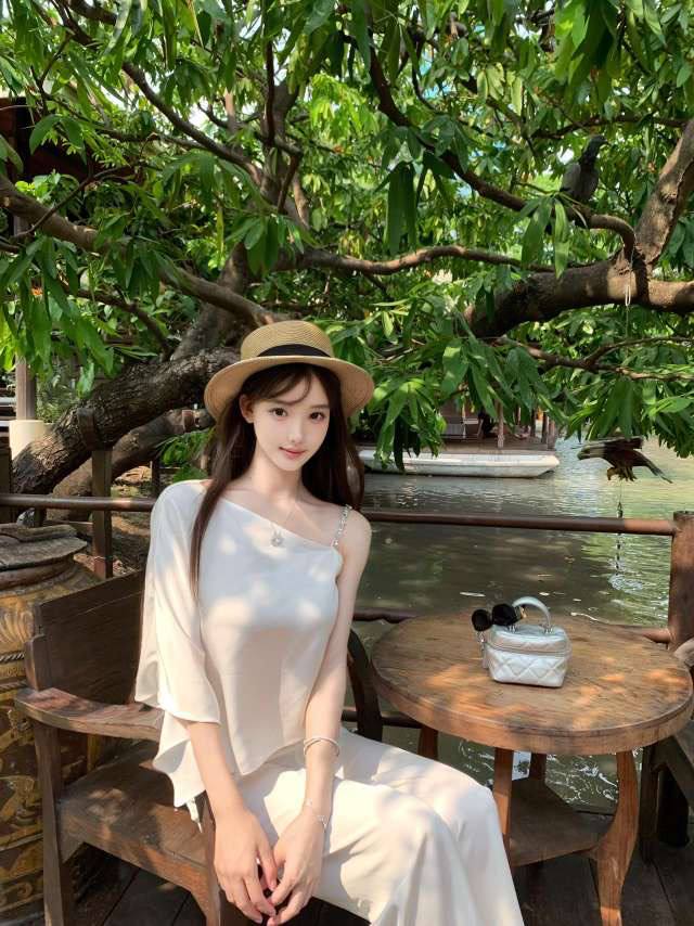 明媚氛围少女可怡