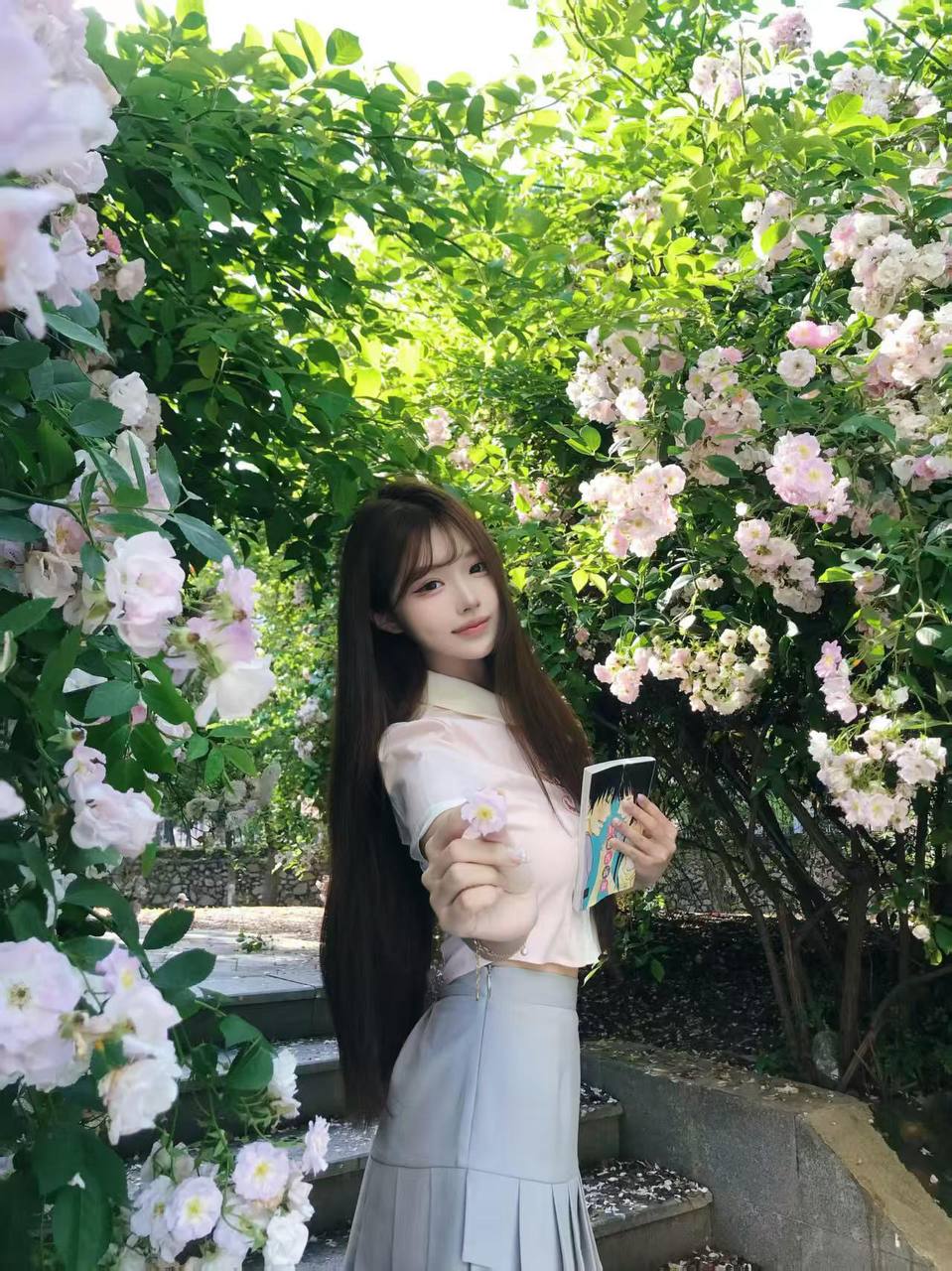 甜美长发妹妹珍珍
