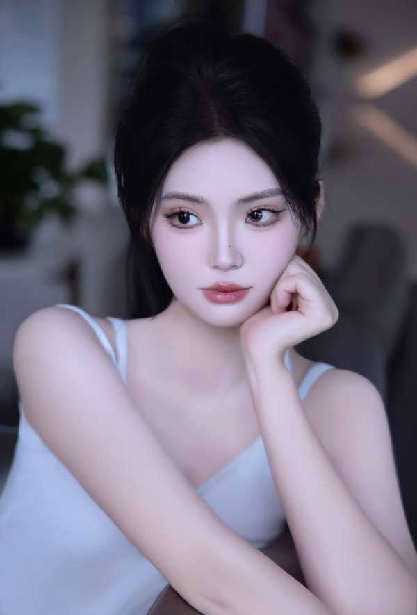 短发甜酷辣妹时涵